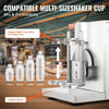 VEVOR Milkshake Maker Machine, 120W Commercial Milk Tea Shaker Machine, Double Head Milk Shake Mixer Machine, 0-180s Adjustable Milkshake Blender, with 1 L PC Cup, for Milk Tea Store EasyOptionXY LLC