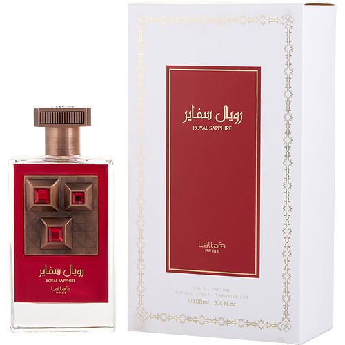 LATTAFA PRIDE ROYAL SAPPHIRE by Lattafa EAU DE PARFUM SPRAY 3.4 OZ EasyOptionXY LLC