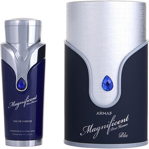 ARMAF MAGNIFICIENT BLUE by Armaf EAU DE PARFUM SPRAY 3.4 OZ EasyOptionXY LLC