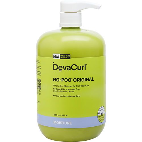 DEVA by Deva Concepts CURL NO POO ORIGINAL ZERO LATHER CLEANSER 32 OZ EasyOptionXY LLC