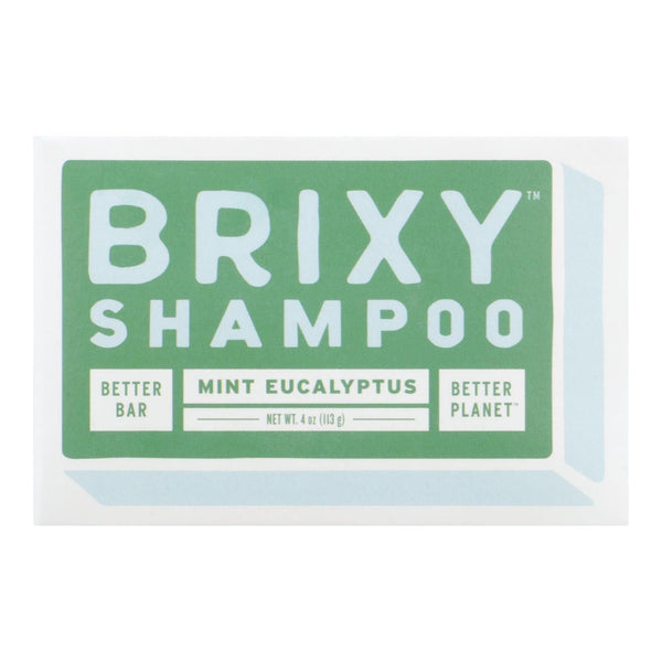 Brixy - Shampoo Bar Mint Euclypt - 1 Each -4 Oz EasyOptionXY LLC