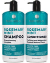 Rosemary Oil and Mint Shampoo and Conditioner Set Sulfate Free with Peppermint Moisturizing Products for Women and Men Helps Flaky Dry Scalp and Dandruff Salon Thickening for Thinning Hair EasyOptionXY LLC