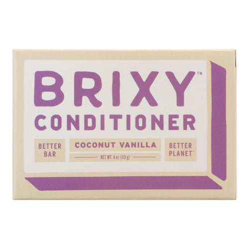 Brixy - Conditioner Bar Coconut Vanilla - 1 Each -4 Oz EasyOptionXY LLC