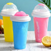 400ml Summer Homemade Squeezable Juice Water Bottle, Quick-Frozen Ice Cream Slushy Maker Smoothie Cup EasyOptionXY LLC