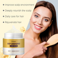 Hoegoa Hydrating Repair Mask Nourishing Moisturizing Smooth Repair Hydrating Soft Fluffy Hair Care Essence EasyOptionXY LLC