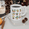 Puurfect Combo Cat and Plants Coffee Tea Mug EasyOptionXY LLC