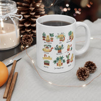 Puurfect Combo Cat and Plants Coffee Tea Mug EasyOptionXY LLC