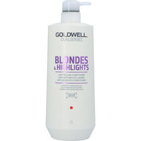 GOLDWELL by Goldwell DUAL SENSES BLONDES & HIGHLIGHTS ANTI-YELLOW CONDITIONER 33.8 OZ EasyOptionXY LLC