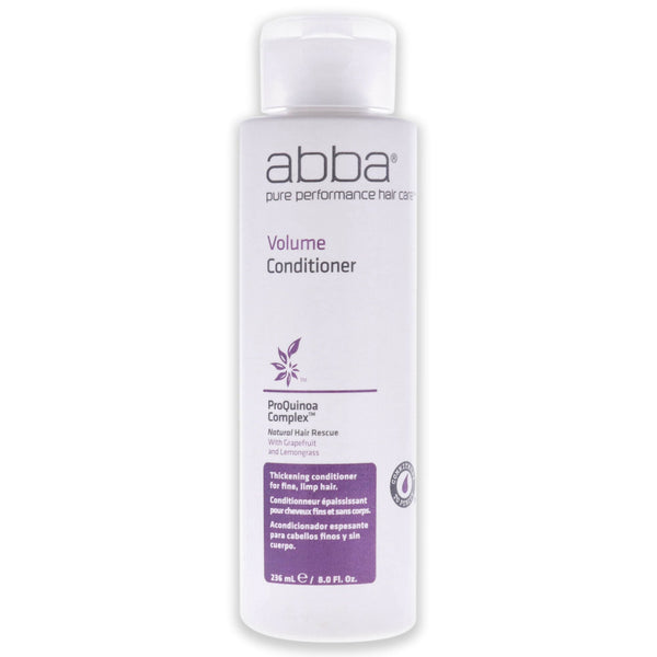Pure Volume Conditioner by ABBA for Unisex - 8 oz Conditioner EasyOptionXY LLC