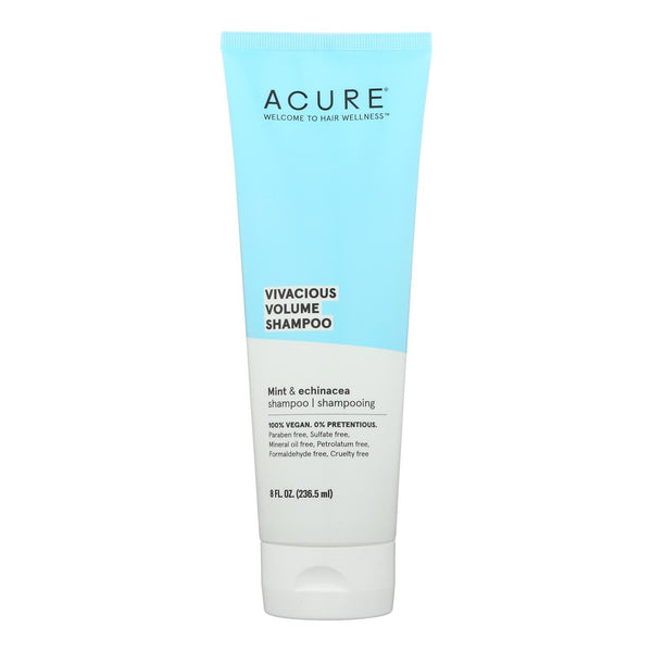 Acure - Shampoo Pprmnt Volume - 1 Each-8 Fz EasyOptionXY LLC