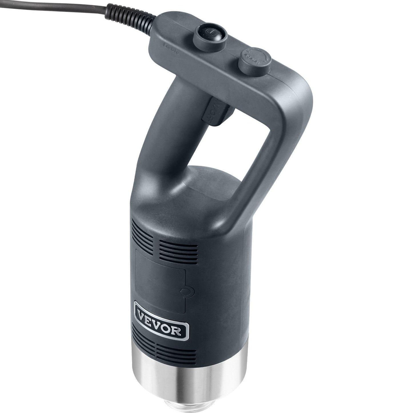 VEVOR Commercial Immersion Blender, 750W 16" Heavy Duty Hand Mixer, Variable Speed Kitchen Stick Mixer with 304 Stainless Steel Blade, Multi-Purpose Portable Mixer for Soup, Smoothie, Puree, Baby Food EasyOptionXY LLC