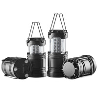 VEVOR LED Camping Lanterns Collapsible Battery Powered Camping Lights Set of 4 EasyOptionXY LLC