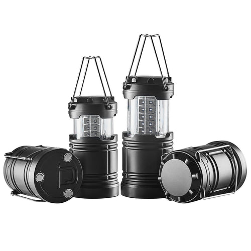 VEVOR LED Camping Lanterns Collapsible Battery Powered Camping Lights Set of 4 EasyOptionXY LLC