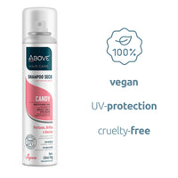 ABOVE Candy - Dry Shampoo - Absorbs Excess Oil Between Washes - Gives Softness and Shine to Your Strands - Does Not Leave Residue - Prevents Bad Odors with Red Fruits and Marshmallow Notes - 3.17 oz EasyOptionXY LLC