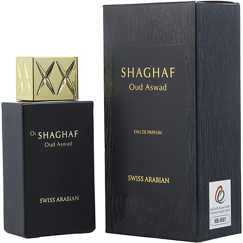 SHAGHAF OUD ASWAD by Swiss Arabian EAU DE PARFUM SPRAY 2.5 OZ EasyOptionXY LLC