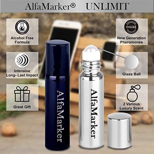 Unlimit Pheromone Cologne for Men Men`s Pheromone Oil Perfume Set 2x5 ml EasyOptionXY LLC
