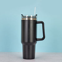1200ml Stainless Steel Mug Coffee Cup Thermal Travel Car Auto Mugs T hermos 40 Oz Tumbler with Handle Straw Cup Drinkware New In EasyOptionXY LLC