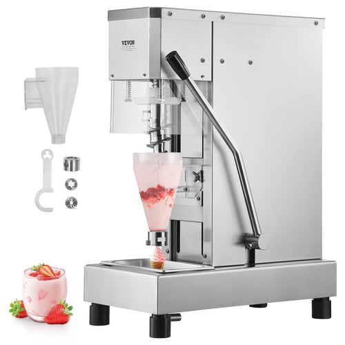 VEVOR Ice Cream Blender 750W Ice Cream Mixer Stir Machine 304 Stainless Steel EasyOptionXY LLC