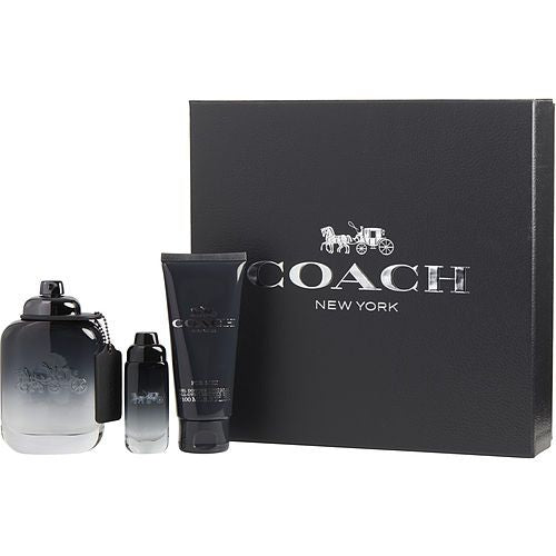 COACH FOR MEN by Coach EDT SPRAY 3.3 OZ & ALL OVER SHOWER GEL 3.3 OZ & EDT SPRAY MINI 0.5 OZ EasyOptionXY LLC