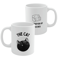 The Cat Destroyer Of Couches Coffee Tea Mug EasyOptionXY LLC