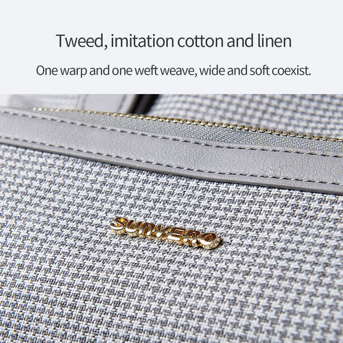 SUNVENO Diaper Bag Backpack, Baby Changing Bag Nappy Tweed Baby Diaper Bags Multifunction Waterproof for Travel EasyOptionXY LLC