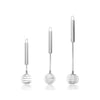 Spiral Egg Whisk Stainless Steel Lightweight N on-T oxic Kitchen Gadget Manual Blender Hand Whisk for Baking Beverage Cooking EasyOptionXY LLC