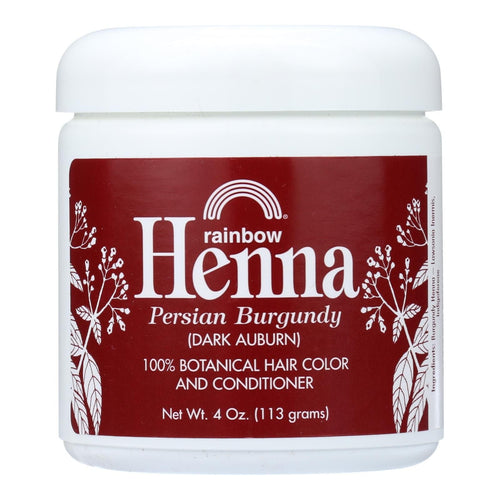 Rainbow Research Henna Hair Color And Conditioner Persian Burgundy Dark Auburn - 4 Oz EasyOptionXY LLC
