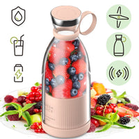 Handheld Portable Juicer Wireless Charging Electric Blender Fruit Mixers Juicer Food Milkshake Multifunction Juice Maker Machine EasyOptionXY LLC