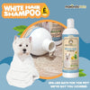 Dog Whitening Shampoo for Dogs with White Light Colored Hair Coat Fur White Haired Pets Shampoo for Itching Dry Sensitive Skin. Non Toxic Formula EasyOptionXY LLC
