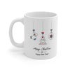 Merry Christmas Mug with Stockings and Presents EasyOptionXY LLC