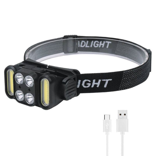 Rechargeable LED Headlamp for Camping Cycling Hiking Hunting EasyOptionXY LLC