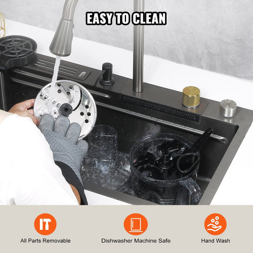 VEVOR Food Processor, 14-Cup Vegetable Chopper for Chopping, Mixing, Slicing, and Kneading Dough, 600 Watts Stainless Steel Blade Professional Electric Food Chopper, Easy Assembly & Clean, Black EasyOptionXY LLC