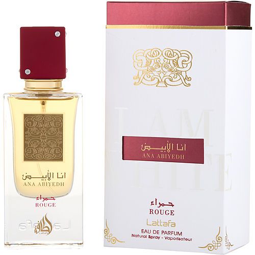 LATTAFA ANA ABIYEDH ROUGE by Lattafa EAU DE PARFUM SPRAY 2 OZ EasyOptionXY LLC