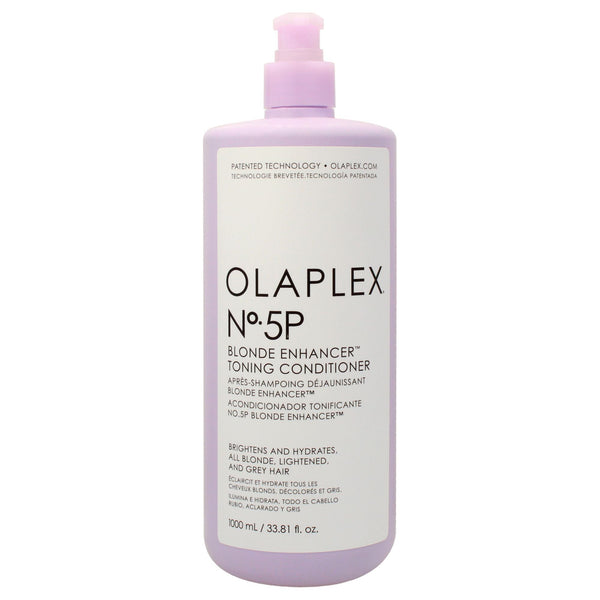 No 5P Blonde Enhacer Toning Conditioner by Olaplex for Unisex - 33.81 oz Conditioner EasyOptionXY LLC