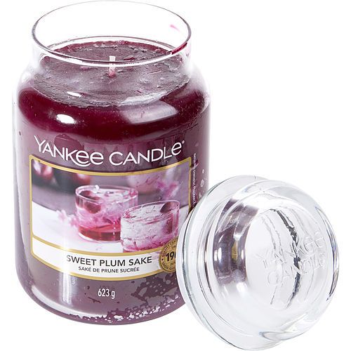YANKEE CANDLE by Yankee Candle SWEET PLUM SAKE SCENTED LARGE JAR 22 OZ EasyOptionXY LLC
