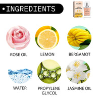 EELHOE Ladies Perfume (Citrus) Long Lasting Fragrance for Couples Dating Fragrance Natural and fresh to take with you EasyOptionXY LLC