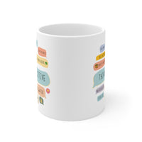 Think Positive Messages Theme Mug EasyOptionXY LLC