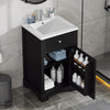 20\" Bathroom Vanity with Sink, Bathroom Cabinet with Soft Closing Door, Storage Rack and Adjustable Shelves EasyOptionXY LLC