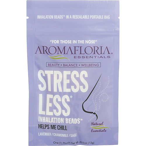 STRESS LESS by Aromafloria INHALATION BEADS 0.42 OZ BLEND OF LAVENDER, CHAMOMILE, AND SAGE EasyOptionXY LLC