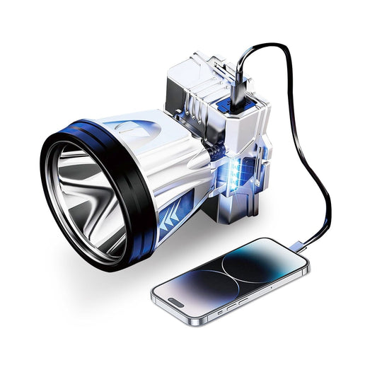 Rechargeable Headlamp High Power Headlight Torch Flashlight with 3 Light Modes for Fishing Running Camping Hiking EasyOptionXY LLC