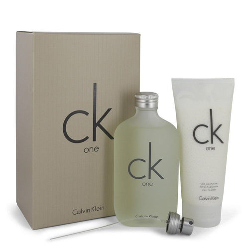 Ck One by Calvin Klein Gift Set - 6.7 oz Eau De Toilette Spray + 6.7 oz Body Moisturizer EasyOptionXY LLC