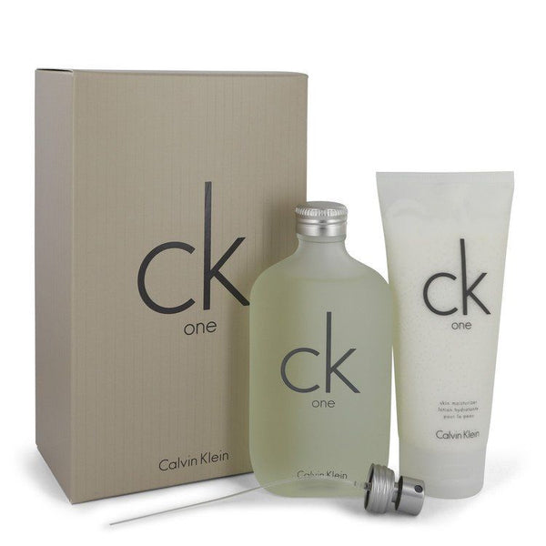 Ck One by Calvin Klein Gift Set - 6.7 oz Eau De Toilette Spray + 6.7 oz Body Moisturizer EasyOptionXY LLC