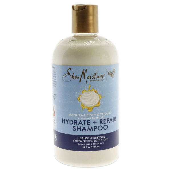 Manuka Honey and Yogurt Hydrate Plus Repair Shampoo by Shea Moisture for Unisex - 13 oz Shampoo EasyOptionXY LLC