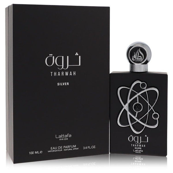 Lattafa Pride Tharwah Silver by Lattafa Eau De Parfum Spray EasyOptionXY LLC