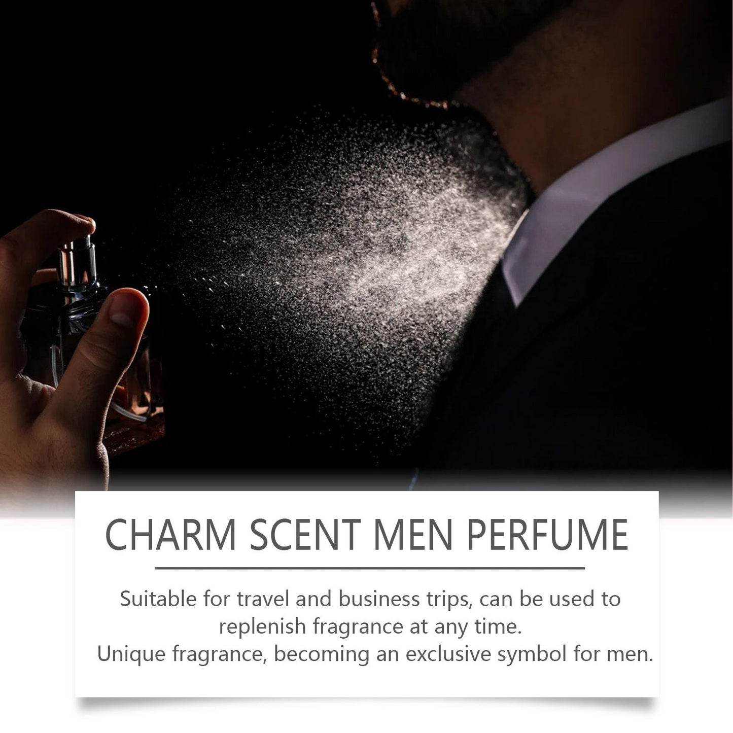 East Moon Men's Perfume Long Lasting Light Wood fragrance Fresh natural release men's charm perfume EasyOptionXY LLC
