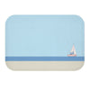 Sail Boat in the Ocean Bath Mat EasyOptionXY LLC
