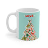 Christmas Tree with Love Ceramic Mug 11oz EasyOptionXY LLC