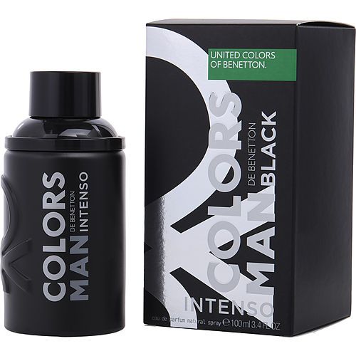 COLORS DE BENETTON BLACK INTENSO by Benetton EAU DE PARFUM SPRAY 3.4 OZ EasyOptionXY LLC