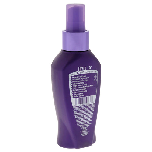 Silk Express Miracle Silk Leave-In by Its A 10 for Unisex - 4 oz Conditioner EasyOptionXY LLC