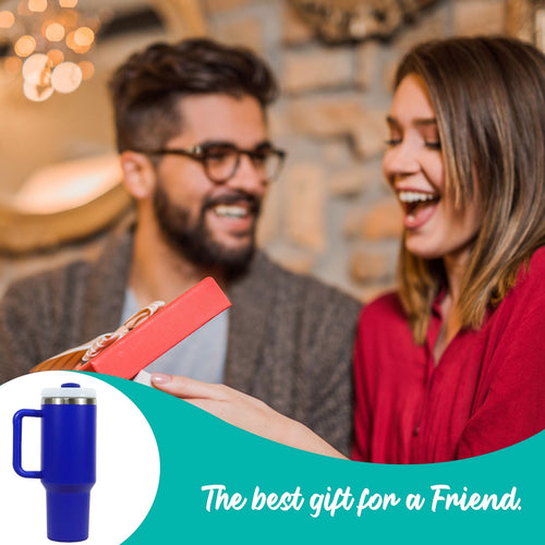 40oz V2 large capacity tumbler,  With Handle And Straw Lid, Insulated Reusable Stainless Steel Water Bottles Travel Mug Coffee Cup car cup water cup For Men Women Outdoor Camping Driving, gift EasyOptionXY LLC